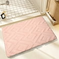 thumbnail image 6 of YIMWNYI Bathroom Carpet Thick Non-Slip Soft Comfortable Decorative Rug, Absorbent Area Mat for Bathroom, Bedroom, Kitchen, Stylish & Durable Floor Covering, 6 of 6