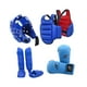 thumbnail image 5 of Equipo de Karate Sparring DYNWAVEMX de 4 Piezas con Chaleco Corporal acolchado, Guantes de boxeo, azul, 5 of 8