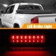 thumbnail image 3 of Luz trasera de freno de montaje alto 8157004030 Tercera luz de freno Luz de freno central del techo de la cabina trasera para Toyota Tacoma 2005-2017 ABS Carcasa negra Unique Bargains Conjuntos de luces de freno de montaje alto para automóviles, 3 of 7