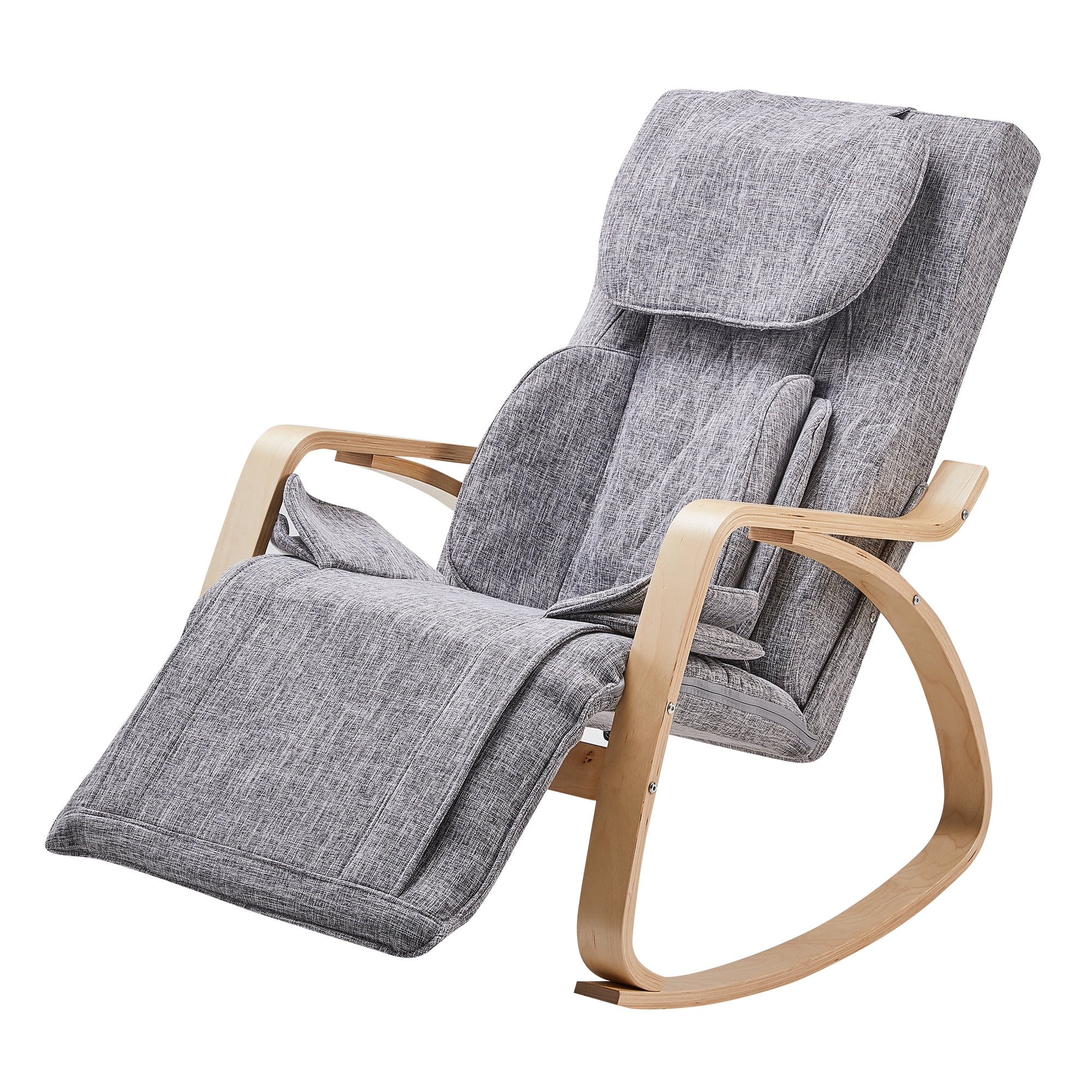 cotton material rocking chair