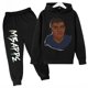 thumbnail image 2 of Conjunto de sudadera y pantalones con estampado de Mbappé para niños, primavera y otoño de 2024, conjunto de ropa deportiva de 2 piezas para niños y niñas, ropa para niños, 2 of 5