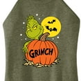 thumbnail image 3 of The Grinch - Grinch And Pumpkin - Juniors High Neck Tank Top, 3 of 5