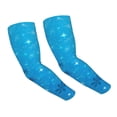 thumbnail image 2 of Lsque Winter With Snowflakes Cooling Arm Sleeves for Men & Women -Compression Sleeves to Cover Arms for Working,Sun Sleeves for UV Protection,Breathable, Moisture-Wicking, 2 of 8