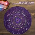thumbnail image 3 of 22CM Tarot Card Cloth Nordic Starry Sky Rubber Pad for Divination, 3 of 9