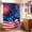 Multicolor2, variant on Fmbmuo Patriotic Shower Curtain 72x72 Inch Waterproof Heavy-Duty Polyester Bathroom Curtain with 12 Hooks Home Decor,Multicolor