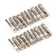 thumbnail image 4 of Pesas de barril de pesca, 20 piezas Conector de pesca giratorios Conector de rodamiento rodante de pesca Aparejos de pesca resistentes y resistentes, 4 of 8
