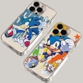 thumbnail image 4 of Funda de teléfono con dibujo de erizo s-sonics, carcasa transparente para iPhone 16, 15, 14 Plus, 13, 12 Mini, 11, iPhone 16, iPhone 13 Pro Max, X, Xs, XR, 7, 8, 4 of 5