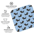 thumbnail image 3 of Yiaed Dachshund Dog Print Leather Coasters for Drinks - Cup Coasters Coffee Table Kitchen Table Bar, Home & Office Gifts Handmade Drink Coasters-Square, 3 of 6