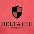 thumbnail image 3 of CafePress - Delta Chi Vertical Black Logo T Shirt - Womens Tri-blend T-Shirt, 3 of 4