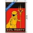 thumbnail image 3 of Rick And Morty - EVil Morty Wall Poster, 22.375" x 34", Framed, 3 of 3