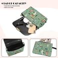 thumbnail image 4 of KUIFORTI Horse Crossbody Bag for Women Leather Easy to Carry Lightweight Medium Shoulder Handbags Casual Shoulder Bag Wallets with Chain Strap for Work Shopping, 4 of 7