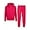 Hot Pink, variant on Girls' Activewear Sets - 2 Piece Fleece Full Zip Hoodie Sweatshirt and Sweatpants (7-16)