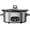 Silver-6QT, variant on Atilioo 8 Quart Slow Cooker with Ceramic Non-Stick Pot, Programmable Timer & Temperature Control, Removable Stoneware, Dishwasher Safe, Family Size Serves 10 People, Black