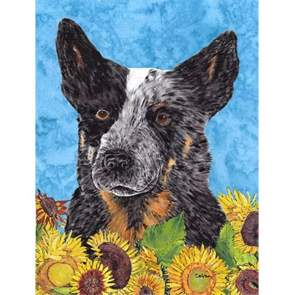 Australian Cattle Dog Flag Garden Size