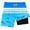 Sky Blue, variant on REDARER Boys Gradient Tree Print Swim Trunks Drawstring Waist Built In Compression Liner Summer Beach Board Shorts,14-16 Years