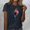 *Black, variant on ClodeEU Womens Graphic Printed Tees , Casual Classic, Fashion Everyday Wear Soft Breathable T Shirts Army Green,Womens Plus S