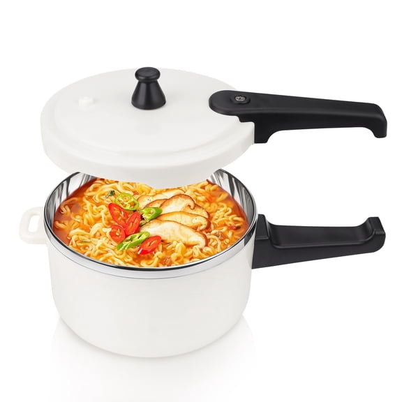 304 Stainless Steel Instant Noodle Bowl with Handle and Lid, 40.6 Oz Cute Instant Noodle Pot, Large Soup Bowl for Dorm Home Apartment Office Use (Not Microwavable)