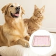thumbnail image 3 of Casa para mascotas transpirable, gato, mascota, cojín de hielo, cama cuadrada para mascotas en verano, 3 of 5
