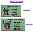 thumbnail image 5 of Kinda Busy Being Kindergarten Teacher and French Bulldog Mom Desk Mat Full Keyboard Mouse Pad Dog Lover Gifts Large Mousepad - 02005, 5 of 5
