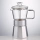 thumbnail image 4 of Cafetera italiana fácil de usar, ligera, con tapa de vidrio, para estufa de inducción, cafetera exprés para oficina, actividades al aire libre, hogar Macarena Cafetera, 4 of 8
