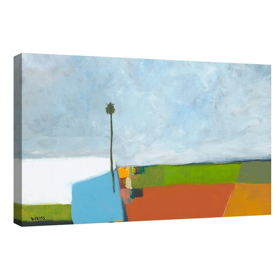 Under A Stormy Sky by Jan Weiss Canvas Art