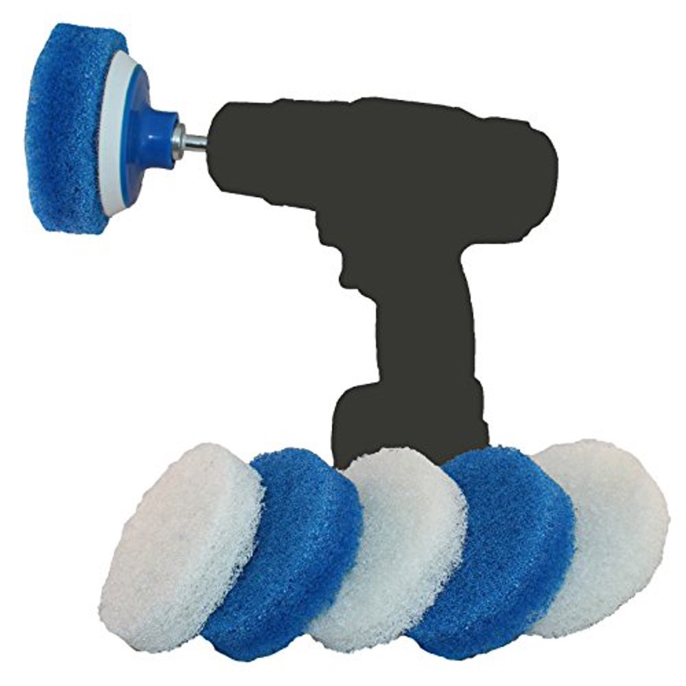 RotoScrub Bathroom Cleaning Drill Accessory Kit