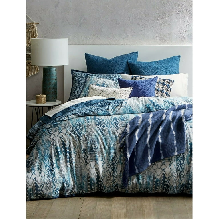 Shibori throw blanket sales
