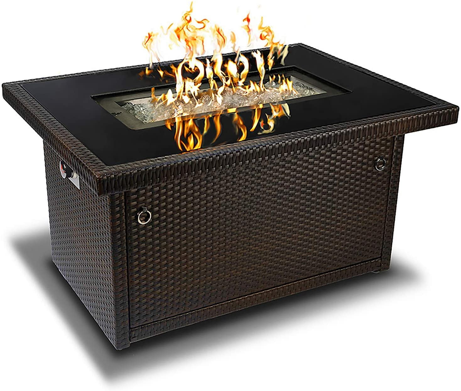 Outland Living Series 403 Slate Grey, Rectangle Propane Fire Pit Table