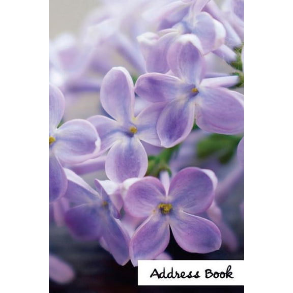 Address Book Flower Edition.: Address Book.: (Flower Edition Vol. 101) Glossy And Soft Cover, Large Print, Font, 6" x 9" For Contacts, Addresses, Phone Numbers, Emails, Birthday And More. (Paperback)(
