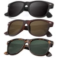 thumbnail image 1 of Gafas de sol KALIYADI polarizadas con acabado mate y bloqueo UV (paquete de 3), 1 of 6