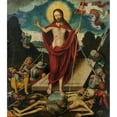 thumbnail image 3 of School of Lucas Cranach The Elder 15x17 Black Modern Framed Museum Art Print Titled - Resurrection of Christ and the Triumph Over Death and Devil (1537), 3 of 5