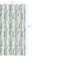 thumbnail image 2 of Maison Concepts Printed Canvas Shower Curtain With Roller Hooks Seahorse (71L X 71W X 1H), 2 of 2