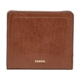 thumbnail image 1 of Cartera Fossil Logan de piel con bloqueo RFID para mujer, color marrón, 1 of 6