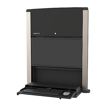 UPC: 0698833075878 | Ergotron 61-367-060 Carefit Enclosure Wall Mount Computer Workstation
