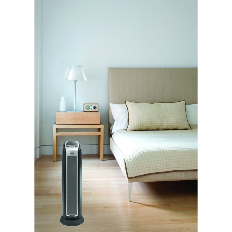 Lasko 1500W Electric Oscillating Ceramic Tower Space Heater with Remote,  5790, Black - Walmart.com