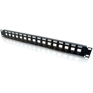 16PORT BLANK KEYSTONE PATCH PANEL