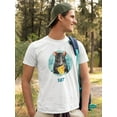thumbnail image 2 of Watercolor Rat Chinese Horoscope T-Shirt Men -Image by Shutterstock, Male Large, 2 of 4