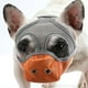 thumbnail image 1 of Bozal para perro, malla transpirable para perros de hocico corto, evita morder y ladrar Tomshoo  Hocico de malla, 1 of 7