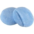 thumbnail image 2 of Soft Lint-Free Microfiber Applicator Sponge Round Leather Conditioner Applicator Pad Scratch-Free Polishing Pad for Car Interior Home Leather Care, 2 of 4