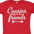 thumbnail image 4 of Inktastic Cousins Make the Best Friends with Arrow Boys or Girls Baby Bodysuit, 4 of 5