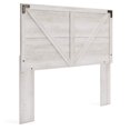 thumbnail image 1 of Signature Design by Ashley Shawburn Tête de Lit Style Ferme Moderne, Grand Lit, Blanchi, 1 of 2