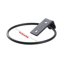 Luoshdecor Wall Mounted Plant Holder,Foldable Wall Plant Holder Heavy Duty Iron Planter Ring Hangers for Fence Balcony Home Garden Yard