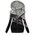 thumbnail image 1 of Fluffy Jacket Button Down Overcoat Windproof Outer Coat Women Solid Color Coat Long Sleeve Cardigan Warm Winter Overcoat, 1 of 3