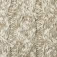 thumbnail image 5 of SAFAVIEH Chunky Knit Geometric Pillow, 12" x 20", Stone/Natural, 5 of 5