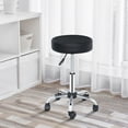 thumbnail image 7 of ZENY 2-Piece Hydraulic Rolling Swivel Salon Stool, Black (Set of 2), 7 of 7