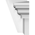 thumbnail image 4 of Ekena Millwork 166" Bottom Width x 172 1/4" Top Width x 9"H x 1"P Traditional Crosshead w/ Deco Keystone, 4 of 24