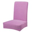 thumbnail image 3 of Comedor Boda Banquete Cubierta de silla Decoración Cubierta de asiento Poliéster Púrpura Sunnimix Fundas de silla de comedor, 3 of 8