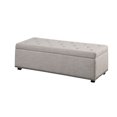 thumbnail image 1 of WyndenHall Springfield Large Rectangular Storage Ottoman Bench, 1 of 6