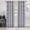 Silver, variant on Ribbon Room Darkening Noise Reducing Thermal Blackout Curtain Set Silver / 52"x108"