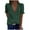 Green, variant on Hfyihgf Women's V Neck Lace Crochet Tops Casual Loose Summer Short Sleeve Swiss Dot Tops Tunic Shirts Blouses(White,M)